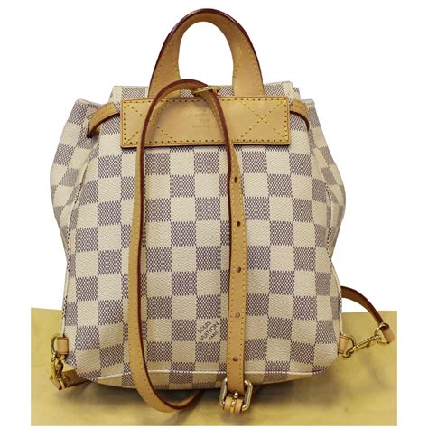 louis vuitton monogram backpack 2014|Louis Vuitton checkered backpack.